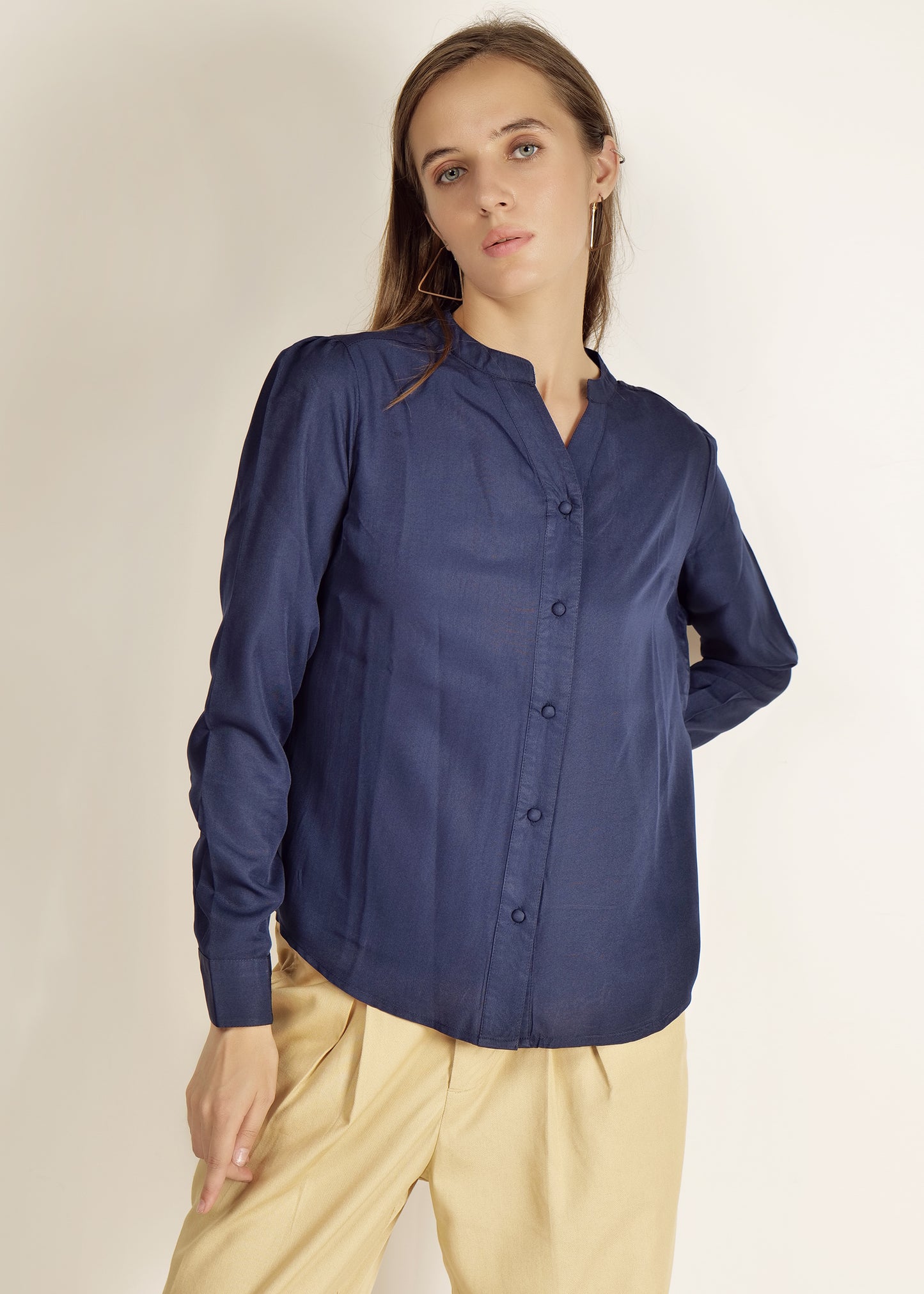 Saava Blue Full Sleeve Shirt