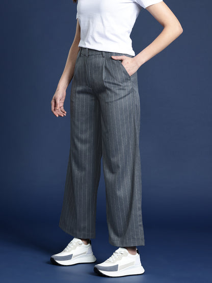 Women's Stripe Formal Pant