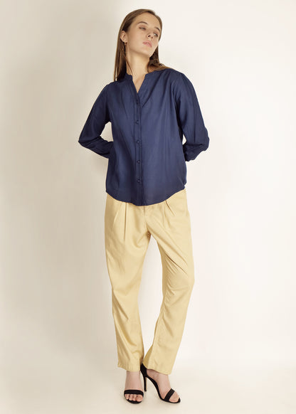 Saava Blue Full Sleeve Shirt