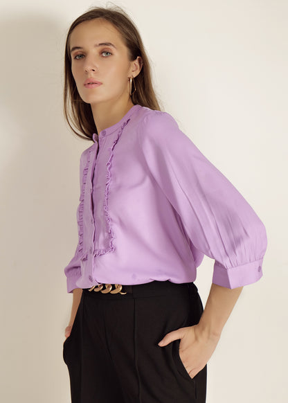 Saava Light Violet Shirt