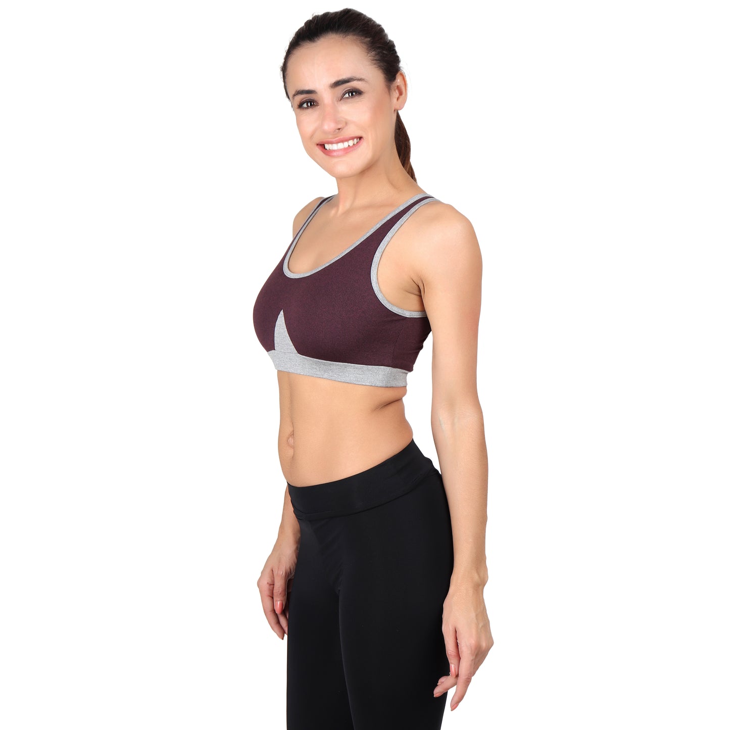 Non Padded Lounge Bra for Women | Sport Bra for Women | Full Coverage Active Wear Bra